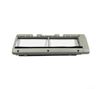 Tapa de cepillo principal para robot aspirador Samsung VR05R5050WK de repuesto de plástico con junta para mejor contacto con el suelo y protección contra arañazos en suelos de madera, color blanco