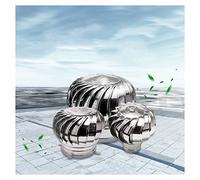 Tapa de chimenea, capota, tapa giratoria acero inoxidable for, superior for todo uso, cuchillas curvas for granjas, techos color(200mm/7.87in)