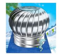 Tapa de chimenea, capota, ventilación, tapa acero inoxidable, 304, protectora contra pájaros, giratoria, efectiva(450mm/17.71in)