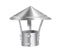 Tapa de chimenea con tapa de cono para chimenea, deja que tu chimenea renazca y añade una garantía a tu vida, tapa exterior de tubo de estufa