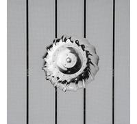 Tapa de chimenea giratoria de acero inoxidable para evitar corrientes descendentes, cubierta superior de ventilación compatible con la mayoría de tubos de chimenea estándar y ollas de chimenea (Ø110