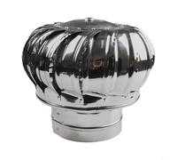 Tapa de Chimenea giratoria de Acero Inoxidable: Protege el Tubo de la Chimenea, protección contra pájaros para la Campana de la Chimenea, Tapa de Cubierta de Tubo de Chimenea de Acero inoxid