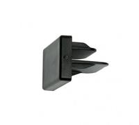 Tapa de cierre carril pindal negro 2x3,3x0,3 cm