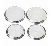 Karl Kruger Placa Set, Plata, 4 Piezas