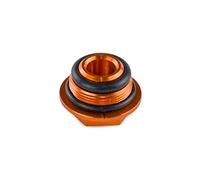 Tapa De Combustible De Aceite De Líquido De Frenos Extensor De Depósito De Freno Trasero for Husaberg Husqvarna FE FS TE FX FC TC 250 300 350 390 450 501 570 501S(Orange Cap)