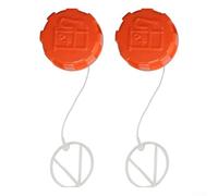 Tapa de combustible de repuesto P021040430 para modelos Echo GT-225 HC-152 PAS-225 SRM-225 SHC-225 garantiza un sellado hermético y reducción de la pérdida de combustible (2 piezas)