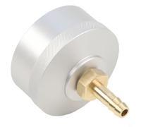 Tapa de combustible de repuesto para generador compatible con Honda EU1000i EU2000i EU3000i 2000W 2200W con construcción de latón de aluminio (con tornillos plateados)