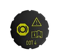 tapa de combustible del coche Tapa de tanque botella depósito líquido frenos, 1 unidad, para Seat Ibiza Leon Ateca Born 5Q0611349B Reemplazar