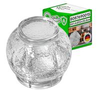 Tapa de Cristal Ø41,4mm para Bombilla Horno 8087690015 546882 para AEG | para Electrolux para Juno para Teka - Garantía de 5 Años - MADE IN GERMANY - ONIX TECH