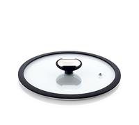 Berndes Balance Induction Tapa Seguridad, Cristal Negro, 20 cm