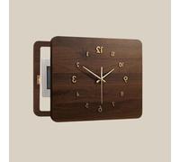 Tapa de Cuadro Eléctrico Decorativa Pintura para Esconder Cuadro de Luces con Marco de Aleación de Aluminio Cepillado Panel de Decoración de Pared Moderna(Right,24"x20")