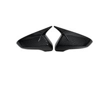 Tapa de cubierta de espejo Ajuste para Hyundai Veloster 2018-2023 cubierta de espejo retrovisor lateral pegatina tapa de ala puerta Exterior vista trasera(Carbon Look)