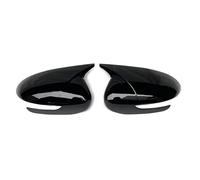 Tapa de cubierta de espejo Ajuste para Kia KX5 2016-2019 pegatina de coche cubierta de espejo retrovisor lateral tapa de ala puerta Exterior vista trasera embellecedor d(Gloss Black)