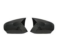 Tapa de cubierta de espejo Ajuste para Renault Fluence 2011-2015 cubierta de espejo retrovisor de coche pegatina de tapa de ala cubierta de visión trasera de puerta Exterior(Carbon fiber pattern)