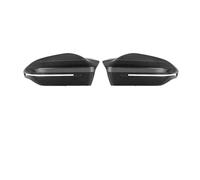 Tapa de cubierta de espejo Tapas de la cubierta del espejo retrovisor del ala de la puerta lateral del coche de fibra de carbono seca Real aptas para BMW G60 G68 I5 G70 G90(M5 Style RHD)