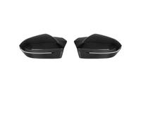 Tapa de cubierta de espejo Tapas de la cubierta del espejo retrovisor del ala de la puerta lateral del coche de fibra de carbono seca Real aptas para BMW G60 G68 I5 G70 G90(M5 Style LHD)