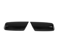 Tapa de Cubierta para Espejo Retrovisor, Cubierta Protectora Brillante, Compatible con Silverado 1500 2014-19 - Instalación Fácil, Material ABS Resistente, Protección y Estilo (Negro brillante)