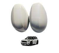 Tapa de Cubierta para Espejo Retrovisor para BMW Mini F60 Countryman 2020-2024, Carcasa del Espejo Retrovisor Cubierta del Lateral Automotriz, White