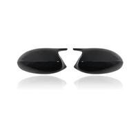 Tapa De Cubiertas Espejo Retrovisor Lateral Repuesto Para E90 E91 E92 E93 E81 E87 E82 E88 Serie 3 1 Brillo Fibra De Carbono Cubierta Espejo Retrovisor(Bright black)