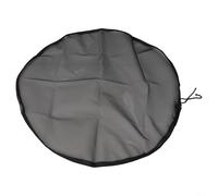 Tapa de cubo de almacenamiento de agua con cordón | Red de malla fina para barriles de agua | Para cubierta de red de polietileno para lluvia al aire libre y contenedores de recogida