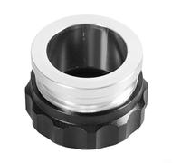 Tapa de cuello de llenado de soldadura de aleación de aluminio a prueba de fugas y resistente a los golpes accesorio del tanque de combustible