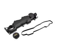 Tapa de culata Tapa de balancín con válvula de respiradero y junta Tapa de balancín de válvula de motor Reemplazo para 1.6 HDI Berlingo C2 C3 206 Focus # 0248L1 3M5Q6 9651815680