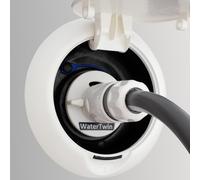 Tapa de depósito de agua para caravana, adaptador de depósito de agua con conector Gardena para Forster, Roller Team, Miller, Laika, Mobilvetta, Hymer B más antiguos (tipo 2 pines, D: 78)