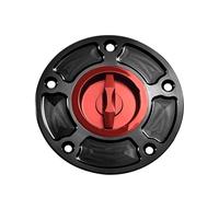 Tapa De Depósito De Combustible De Liberación Rápida Para Motocicleta Para SUZUKI GSX S R 650F GSXR 750 1000 600 Para Hayabusa GSX1300R GSX250R PYPFQUMQGR(Full Red-Type-I)