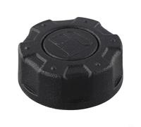 Tapa de depósito de combustible negra para cortacésped Al-ko Pro 140 Qss Ohv Loncin Lc sustituye a la pieza 411919 170870094 a través de 0001 accesorio de tapa de gas para cortacésped fiable (1 unidad