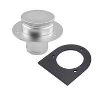 Tapa de depósito de combustible recta 17-2530 boquilla de llenado para conexión de manguera de 2 pulgadas de metal reemplazo directo para carril de arena para carril de arena para Hot Rod Rat Rod