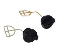Tapa de depósito de combustible + tapa de depósito de aceite compatible con motosierra Garland Montana 1218, 718, 920-V19