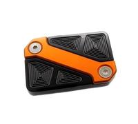 Tapa de depósito de líquido de Freno Delantero CNC for Motocicleta, Tapa de Copa de Aceite, Cubierta de Cilindro Maestro, Compatible con G310R, G310GS, G310 R, GS, G 310R (2017-2024)(NO Logo Orange)
