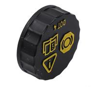 Tapa de depósito de líquido de frenos compatible con Focus Mk2 Mk3 C-max S-max Kuga para Mondeo Fiesta para Galaxy Transit Reemplaza 6m512162aa Black ABS Plastic Auto Part