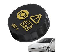 Tapa de depósito de líquido de frenos, doble capa, resistente al polvo, sello de alta temperatura, tapa de cilindro maestro, cubierta protectora hidráulica | Tapa de cilindro maestro, para automóviles