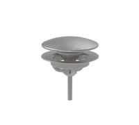 Tapa de desagüe click-clack de LAUFEN, para bañeras independientes Marbond, 0040001, H2951391610001, Color: acero inoxidable pulido