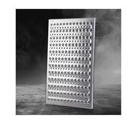 Tapa de desagüe de acero inoxidable resistente para patios, jardines, carreteras, tapa integrada, 30 x 58 x 2,5 cm, diseño duradero y resistente a la intemperie