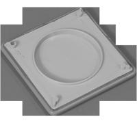 Tapa de desagüe KALDEWEI KA120, para CONOFLAT, esmaltada, 687772572663, Color: Cool Grey 30 con Secure Plus