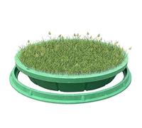 Tapa de desagüe redonda invisible de 40100 cm de diámetro, con tapa Hoo, ideal para jardín, diseño estético