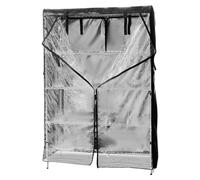 Tapa De Dispensa - Protector De Cremallera Con Bisagra, Cubierta De Estantes Impermeables De Tela Versátil | Easy Installation Process Muestra Protección Rack, Estante Para