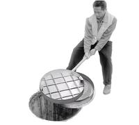 Tapa de drenaje acero inoxidable, cubierta alcantarillado, tapa registro integrada for pozos hormigón, cubiertas circulares reforzado for