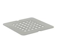 Tapa de drenaje estándar ideal para juego de drenaje de 90 mm, KV169FS, Color: gris cuarzo