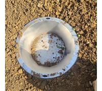 Tapa de drenaje invisible para Ln, tapa redonda de acero inoxidable para alcantarillado de parque, jardín, drenaje séptico (OD 330 mm), resistente a la intemperie, diseño pesado