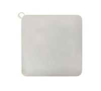 Tapa de ducha antiolor, juego de 2 tapas de silicona cuadradas de 20 x 20 cm, color gris, tapón de ducha antiolor, válvula antiolor para cuarto de baño, cocina, inodoro, tapa de silicona