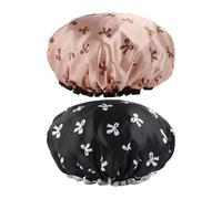 Tapa De Ducha De 2 Piezas, Tapa De Ducha Impermeable, Cubierta De Cabeza Espesada De La Cocina, Cubierta Para El Cabello De Ducha Para Mujeres, Cubierta De La Cabeza De La Bañera Del Baño.