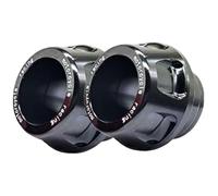 Tapa de eje - 2 de horquilla delantera y trasera resistentes | | 2 accesorios modificados para la mayoría de motocicletas, ciclomotores, scooters, mujeres y hombres
