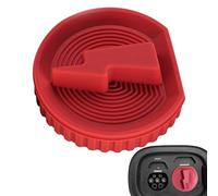 Tapa de enchufe de cargador, cubierta magnética de silicona para cargador EV, tapa de puerto de carga impermeable, a prueba de polvo, protector de puerto de carga rápida y lenta, diseño antipérdida