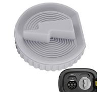 Tapa de enchufe de cargador, cubierta magnética de silicona para cargador EV, tapa de puerto de carga impermeable, a prueba de polvo, protector de puerto de carga rápida y lenta, diseño antipérdida