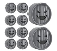 Tapa de enchufes, tapa eléctrica | 10 tapones de salida Ghost Smile - Protector de enchufes de seguridad para el hogar, tapas de seguridad para tomas de corriente, protectores de enchufes