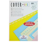 Tapa de encuadernar canson cover-iris a4 cartulina 185 g blanco caja d