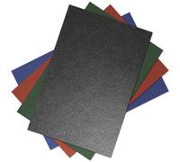 Tapa de encuadernar grafoplas a4 0,9 mm gofrada negro caja de 50